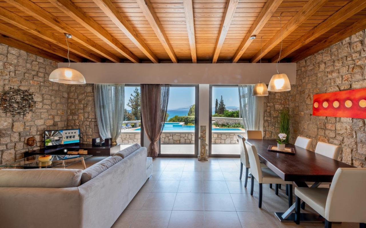 Villa Costamare - Enjoy Lazy Days On The Private Pool-Jacuzzi Pefki المظهر الخارجي الصورة